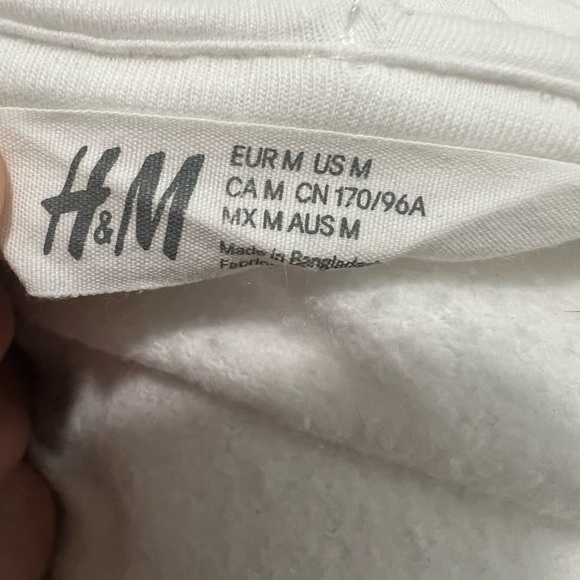 H&M Chill All Day White Hoodie - Picture 5 of 6